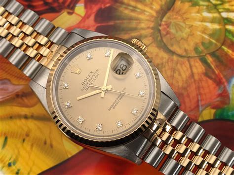 rolex oyster perpetual gold and stainless